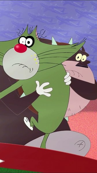 When the Cockroaches Can See in the Dark! #Shorts #oggy | Cartoons for kids