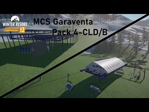 Garaventa MCS Pack: 4-CLD/B | Mod Review | Winter Resort Simulator Season 2
