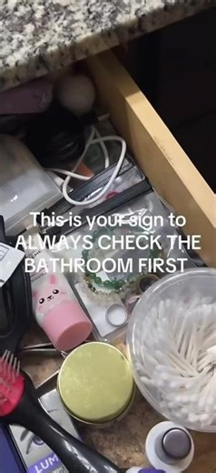 The secret he tried to hide in the bathroom 🚩 #caughtcheating #drama