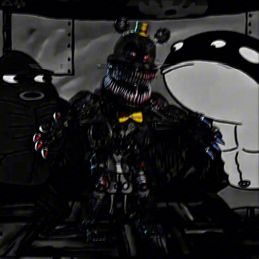 Nightmare chill🥹✌️ #edit #tuff #fivenightsatfreddys #nightmare #scary