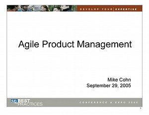 Agile Product Management