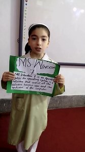 Topic: window 7 computer Grade: 4 Activity by Ms Mahnoor | The Smart School Faqirabad Campus Peshawar | Facebook