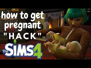 HOW TO GET PREGNANT/ PREGNANCY HACK | THE SIMS 4