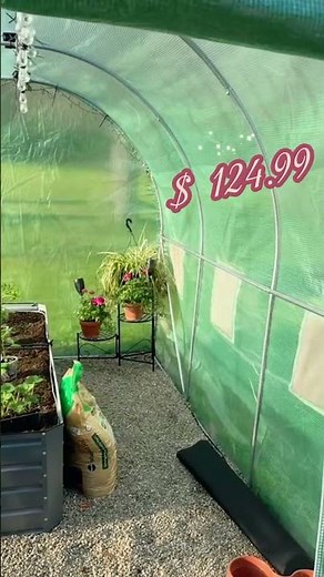 VEVOR Walk-in Tunnel Greenhouse - Up to 20x10x7ft Steel Hoops