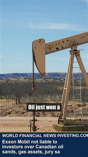 Exxon Mobil Wins Jury Trial Over Oil Sands Assets #Shorts