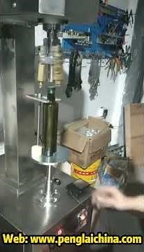 ROPP cap sealing machine for glass bottle Semi-automatic mental caps Capping equipment