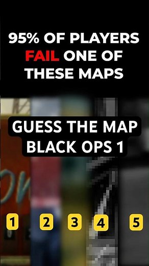 Guess the Multiplayer Map | Black Ops 1 | #Shorts #Quiz #CoD