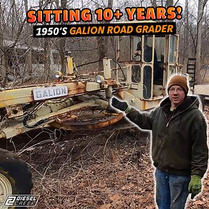 Restoring a 1950s Galion Road Grader: Will It Run?