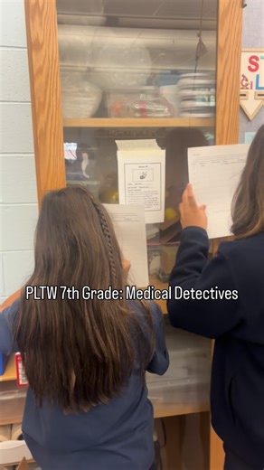St. Joseph Hill Academy ES on Instagram: "Lab safety meets real-world decisions! Our 7th grade PLTW Medical Detectives had to make the tough calls last week with Ms. Maresca! They reviewed employee lab performance and had to decide who gets HIRED or FIRED! 🚨✅ Spoiler: They take lab safety seriously!"