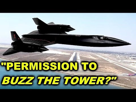 The SR-71 "Buzzing the tower" story you probably never heard before
