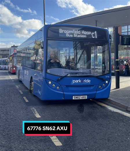 Here is First Essex || (Chelmsford Depot) ADL/Transbus Enviro300 (First - Ipswich P&R Livery) || 67776 SN62 AXU || C1 Galleywood -To- Broomfield || Tuesday 20th January 2026 || Chelmsford Bus Stn || #fyp #busenthusiast #FirstEssex #FirstEssexBusSpotter #FESXBS