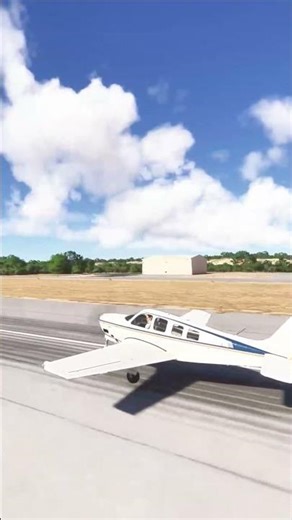 Lompoc take off, Beechcraft Bonanza A36 #msfs2024 #blacksquare