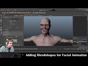 Autodesk Maya 2019: Adding Blendshapes for Facial Animation