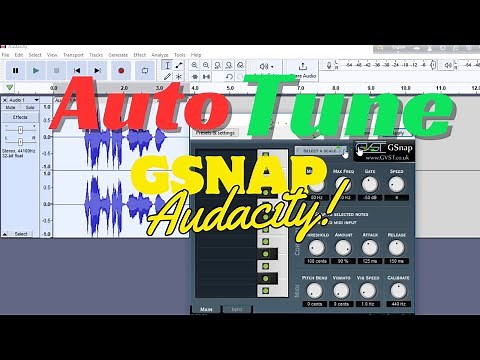 audacity autotune
