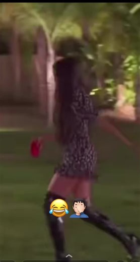 Outdoor Dancing Fun: Woman and Man Showcase Moves