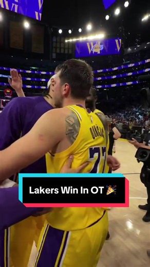 Thrilling Lakers Win in Overtime Against Luka Doncic