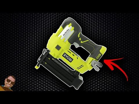 Ryobi 18V Brad Nailer Review! P320 Cordless Nailgun.