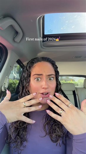 Last nail transition I promise #2026nails #2026 #newyearsnailinspo | nails