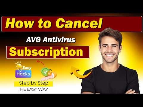 How to Cancel AVG Antivirus Subscription (SIMPLE)