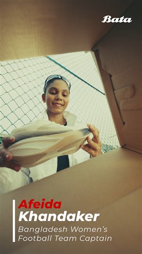 4.2K reactions · 31 shares | She plays with spirit, strength, and pure determination. As a leader who inspires both on and off the field, Afeida embodies courage, confidence, and the true athlete’s mindset. Find your winning pair of sneakers. Visit your nearest Bata store today. #Bata #BataBangladesh #SneakersForAll #BataMakeYourWay | Bata | Facebook