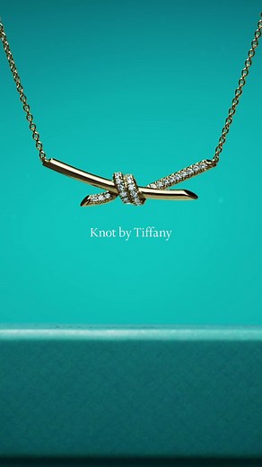 A gift that symbolizes love’s unwavering bonds, Knot by Tiffany is inspired by an archival bow motif from 1889. Polished by hand for maximum shine, each Knot design features pavé diamonds meticulously set to catch the light from every angle. | Tiffany & Co.