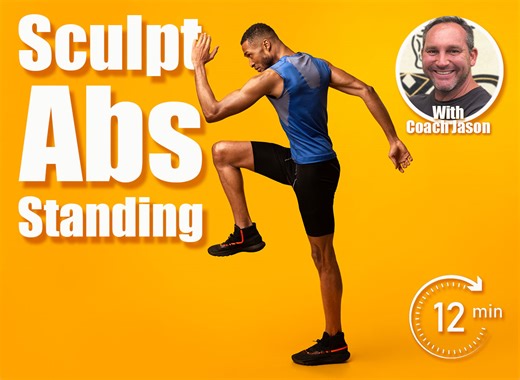 A 30-Day Standing Workout to Sculpt Ripped Abs in Record Time