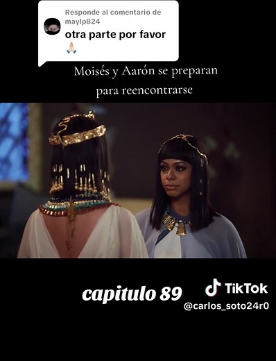 Moisés y Aarón se preparan para reencontrarse