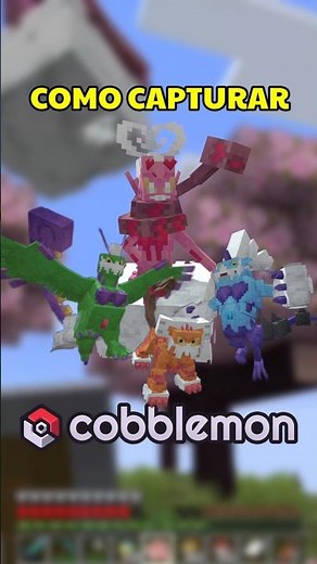 How to Catch Enamorus and Therian Forms in Cobblemon! #minecraft #pokemon #shorts #cobblemon