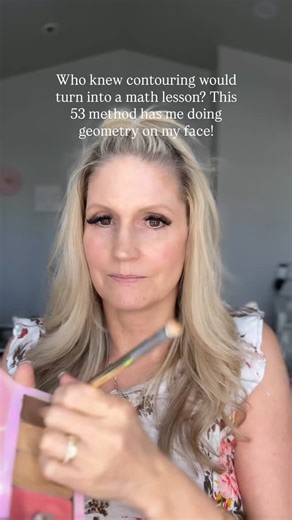 Who knew contouring would require a calculator? The viral 53 method left me glowing, but wow, that was a lot of makeup! Would you try it? #MakeupOver50 #MatureBeauty #RealTalkBeauty | Karen Bridges