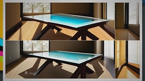 Replacing glass table top