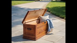 Rustic Wooden Storage Chest Bench DIY Plan (digital Download): Beginner Woodworking Project - Etsy Australia
