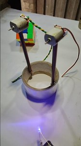 Mini Toy Fan Working 🔥 | DC Motor Fan | DIY Project | Part 2 #shorts