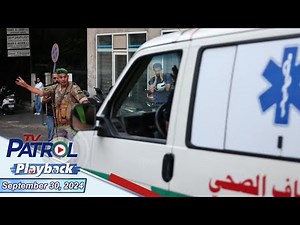 TV Patrol Playback | September 30, 2024