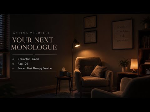 First Therapy Session | “I’m Tired.” 🎭 Emotional Acting Monologue 🎭