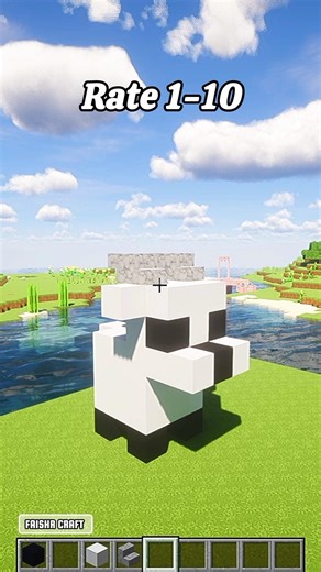 Goat Statue Tutorial! 🐑 #shorts #minecraft