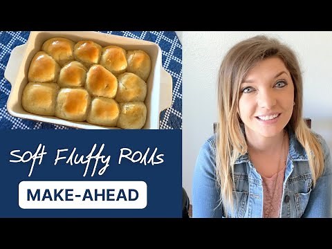 BEST DINNER ROLLS - with make ahead freezer option!