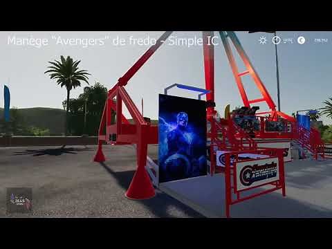 Manège "Avengers" - agrifredo - Simple IC - FS19