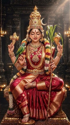 Navaratri Day 1 | ஸ்ரீ லலிதா சஹஸ்ரநாமம் 🌺 | Lalitha Sahasranamam | T S Ranganathan #shorts