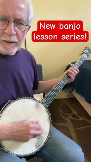 New banjo lesson series: playing backup in the thumb lead two finger style