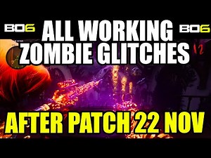 BO6 ZOMBIE GLITCH: ALL WORKING ZOMBIE GLITCHES AFTER PATCH 22 NOV BOT LOBBY GLITCH BO6 XP GLITCH bo6
