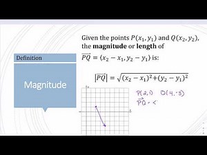 13.1-Vectors in a Plane