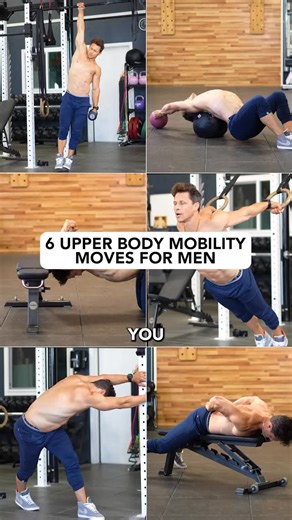 Building upper body strength? Pair it with these mobility moves to unlock even more progress. Yes—females, you’ll love these too! ⠀⠀⠀⠀⠀⠀⠀⠀⠀ #functionalbodybuilding #upperbody #mobility #stretch #muscle #fitness | Marcus Filly
