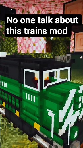 Minecraft Trains mod 1.21+ download bedrockedition #trains #Minecraft #minecraftshorts