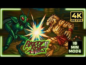 BLOODY ROAR 2 (PS1) – What Happens When Beast Mode Takes Over? | 10 Min Gameplay 4K 60FPS