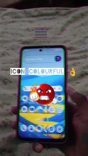 OPPO K12x 5G 😯 new icon pack colourful wallpaper colour 😲😳 #smartphone #wallpapercollection