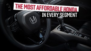 The Cheapest Honda You Can Buy In Every Segment