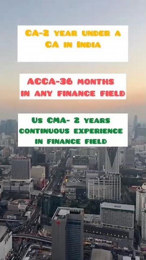 CA vs ACCA vs CMA vs CFA | Practical Experience Requirements Explained (2026 Guide)