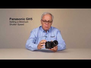 Lumix Academy GH5 | How to use Minimum Shutter Speed Setting