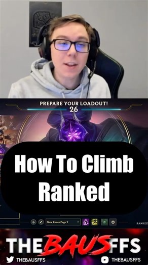 Baus Teaches You How To Climb SoloQ Ladder #thebausffs #leagueoflegends