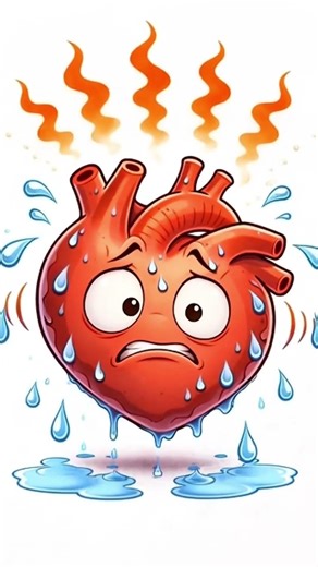 Your body gives warning signs before overheating ⚠️ #healthfacts #facts #drinkingwater